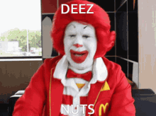 Deez Nuts Ronald Mc Donald GIF - Deez Nuts Ronald Mc Donald Laughing GIFs