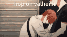 Gay Valheim Men Kissing GIF - Gay Valheim Men Kissing GIFs