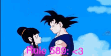 Rule589 Goku GIF - Rule589 Goku Chichi GIFs
