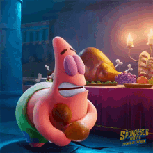Scared Patrick Star GIF - Scared Patrick Star The Spongebob Movie GIFs