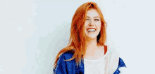 Clary Fray Katherine Mc Namara GIF - Clary Fray Katherine Mc Namara Smile GIFs