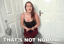 Thats Not Normal Tracy Kiss GIF - Thats Not Normal Tracy Kiss Thats Weird GIFs