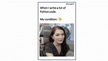 When I Write A Lot Of Python Code Boggller GIF
