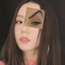 Jisoo Eyebrows GIF