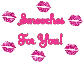 Kiss Flirt Sticker - Kiss Flirt Smooches For Real Stickers