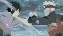 Naruto Vs Sasuke Anime GIF - Naruto Vs Sasuke Anime Fight GIFs