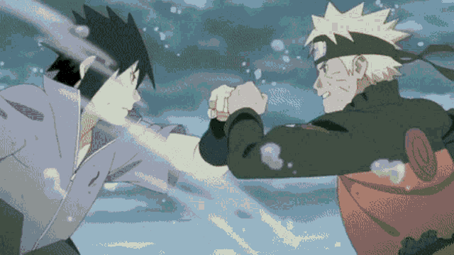 Naruto Vs Sasuke Anime GIF - Naruto Vs Sasuke Anime Fight - Discover &  Share GIFs