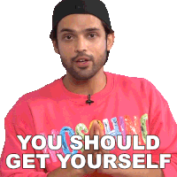 You Should Get Yourself Educated Parth Samthaan Sticker - You Should Get Yourself Educated Parth Samthaan Pinkvilla Stickers