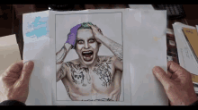 Joker Jack Jared Tears GIF - Jared Leto The Joker Jack Nicholson GIFs