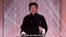 Jackie Chan I Break So Many Bones GIF - Jackie Chan I Break So Many Bones Smiles GIFs