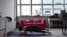 Side To Side Planks Exercise GIF - Side To Side Planks Exercise Home Workouts GIFs