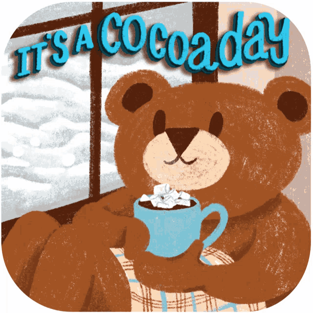 Cocoa Day Its Cocoa Day Sticker Cocoa Day Its Cocoa Day Happy Cocoa
