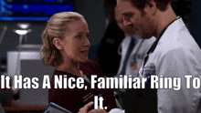 Chicago Med Hannah Asher GIF - Chicago Med Hannah Asher It Has A Nice Familiar Ring To It GIFs