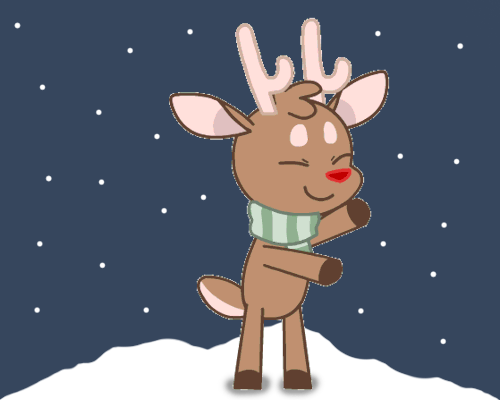 Do A Little Dance GIF - Merry Christmas Rudolph Reindeer ...