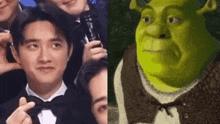 Dksreaction Kyungsoo GIF - Dksreaction Kyungsoo Shrek GIFs