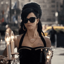 Serious Look Amy Winehouse GIF