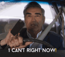 I Cant Right Now Eugene Levy GIF - I Cant Right Now Eugene Levy Johnny GIFs