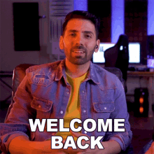 Welcome Back Vessbroz GIF - Welcome Back Vessbroz Its Nice To See You Back GIFs