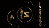 a circle of fire with the words " ahmedadel love " on the bottom right