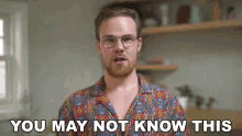 You May Not Know This Gregory Brown GIF - You May Not Know This Gregory Brown Asapscience GIFs
