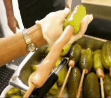 Corndog Pickle GIF - Corndog Pickle Hot GIFs