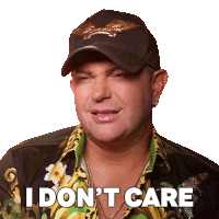 I Don'T Care Shannel Sticker