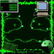 a computer screen that says production sequence start on the top