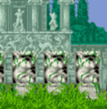 Altered Beast Sega Genesis GIF - Altered Beast Sega Genesis Grass GIFs