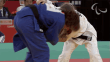 Takedown Carmen Brussig GIF - Takedown Carmen Brussig International Paralympic Committee GIFs