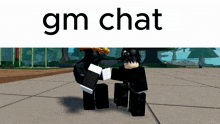 Gm Chat Cursed Arena Roblox GIF - Gm Chat Cursed Arena Roblox Roblox GIFs