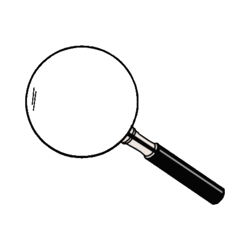 Magnifying Glass Search Sticker - Magnifying Glass Search Searching Stickers
