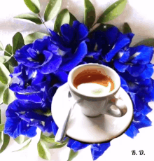 Good Morning Butterfly GIF - Good Morning Butterfly Coffee GIFs