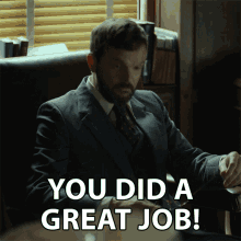 You Did A Great Job Well Done GIF - You Did A Great Job Well Done Appreciate It GIFs