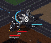 a video game with a character named whargarbl