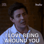 I Love Being Around You Jesse GIF - I Love Being Around You Jesse How I Met Your Father GIFs