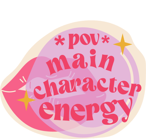 Main Character Main Character Energy Sticker - Main Character Main Character Energy Pov Stickers