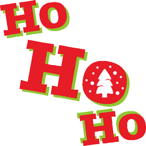 Ho Ho Ho Winter Joy Sticker - Ho Ho Ho Winter Joy Joypixels Stickers