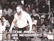 The Anvil Jim Neidhart GIF - The Anvil Jim Neidhart Young Jim Neidhart GIFs