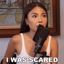 I Was Scared Michelle Dy GIF - I Was Scared Michelle Dy Wil Dasovich Superhuman GIFs
