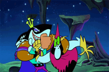 quit hitting yourself stop hitting yourself battle royale wander over yonder