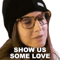 Show Us Some Love Amanda Cerny Sticker - Show Us Some Love Amanda Cerny Give Us Some Love Stickers