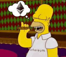 Ethereum Homer Simpson GIF - Ethereum Eth Homer Simpson GIFs