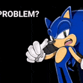 Sonic The Hedgehog Sonic Not My Problem GIF - Sonic The Hedgehog Sonic Not My Problem GIFs