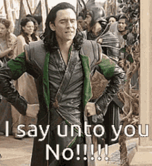 Loki I Say GIF - Loki I Say Unto You GIFs