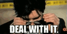 Deal With It (Marianas Trench) GIF - Deal With It Josh Ramsay GIFs