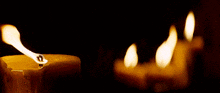Yellow Candles GIF - Yellow Candles Burning GIFs