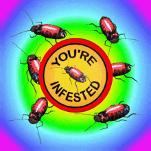 Youre Infested Infestation GIF - Youre Infested Infestation Cockroaches GIFs