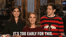 Its Too Early For This Saturday Night Live GIF - Its Too Early For This Saturday Night Live Snl GIFs