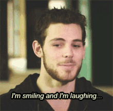 Tyler Seguin Im Smiling And Im Laughing GIF - Tyler Seguin Im Smiling And Im Laughing Smile GIFs