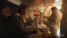 Grab From Behind The Counter Jade Wesker GIF - Grab From Behind The Counter Jade Wesker Ella Balinska GIFs